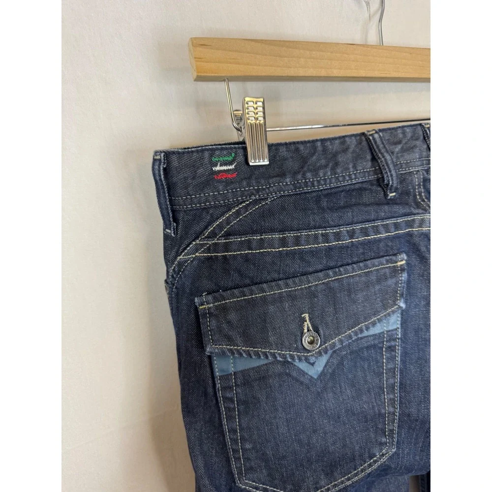 Diesel Ruky 0088Z‎ Mens Dark Wash Straight Leg Jeans  Italy 32x30 Fits 32X28